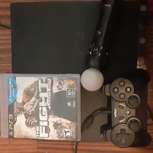 The original Playstation 3 with playstation move